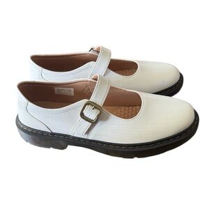 Classic White Mary Jane Shoes size 11